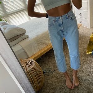 Levi’s wedgie straight jeans